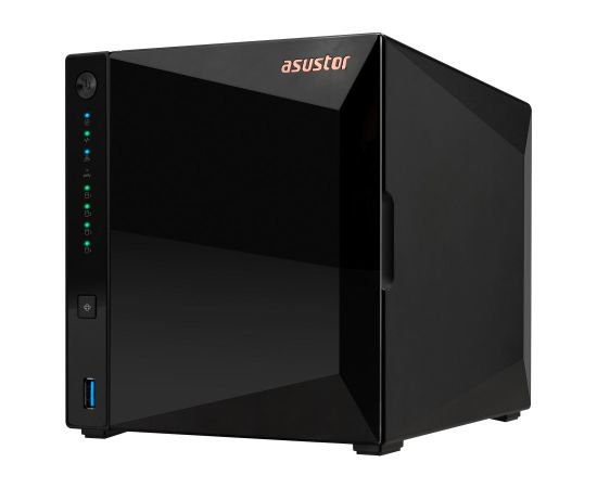 Asustor DRIVESTOR 4 Pro Gen2 AS3304T V2 NAS Realtek RTD1619B 2 GB DDR4 ADM Black Серверы и компоненты серверов