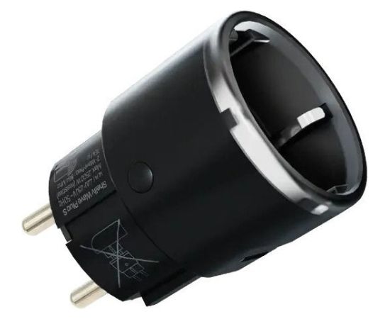 Shelly Wave Plug S - Z-Wave 800 inteligentne gniazdo Black Умный дом