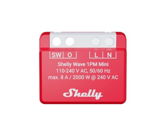 Shelly Wave 1PM Mini LR  Element wykonawczy Z-Wave Умный дом