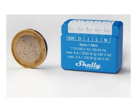 Shelly Wave 1 Mini LR  Element wykonawczy Z-Wave Gudrā māja