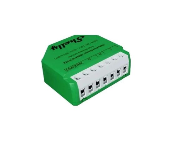 Shelly Wave Dimmer EU LR Smart Dimming Controller Green Умный дом