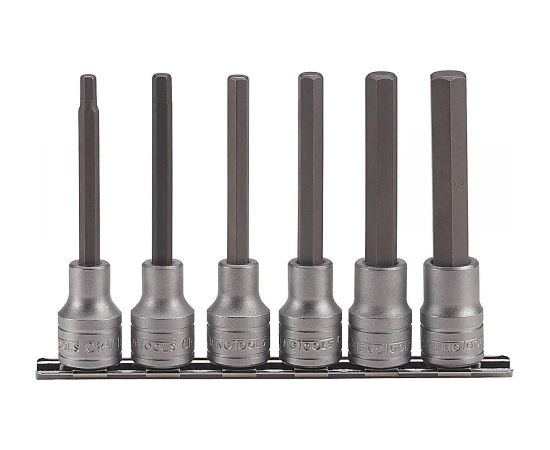 Tengtools Muciņu ar uzgaļiem komplekts Teng Tools M1211; HEX; 1/2''; 6 gab. Mehāniskie instrumenti