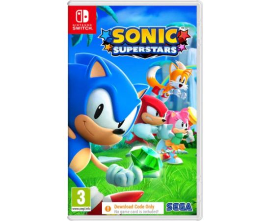 Sega NSW Sonic Superstars (Code in a Box) Nintendo spēles