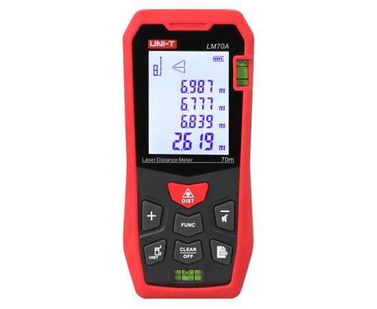 UNI-T LM70A laser rangefinder Testeri un mērierīces