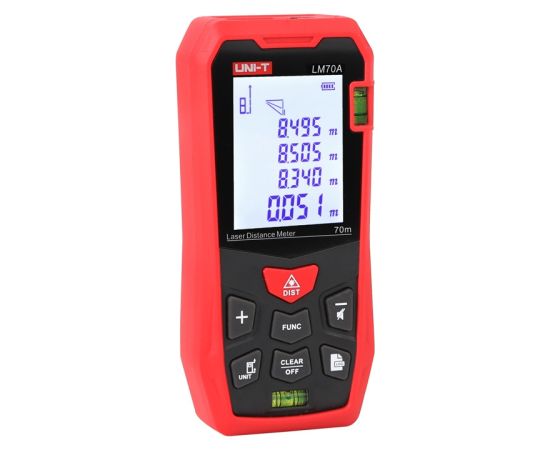 UNI-T LM70A laser rangefinder Testeri un mērierīces