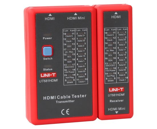 HDMI cable tester UNI-T UT681HDMI Testeri un mērierīces