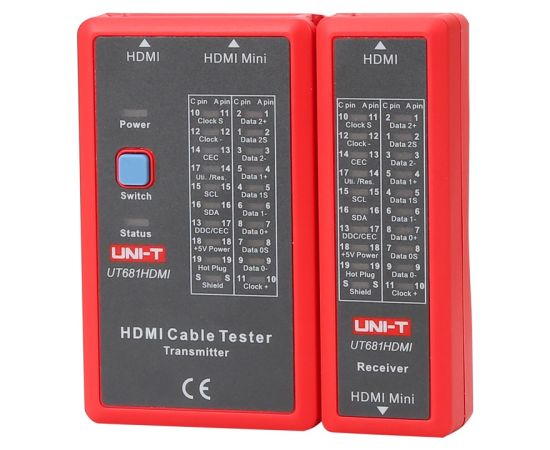 HDMI cable tester UNI-T UT681HDMI Testeri un mērierīces