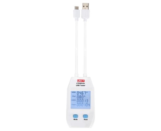 UNI-T UT658DUAL USB socket tester Testeri un mērierīces