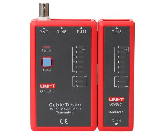 UNI-T UT681C network cable tester Testeri un mērierīces