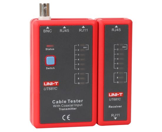 UNI-T UT681C network cable tester Testeri un mērierīces