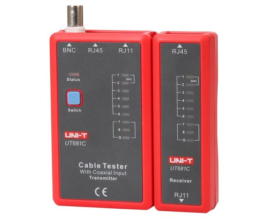 UNI-T UT681C network cable tester Testeri un mērierīces