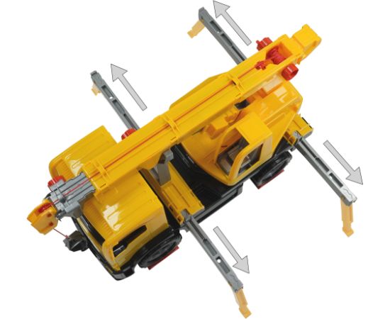 Autokrāns LENA 70cm, slodze 100kg, (kastē) LENA L02176 Mašīnas un piederumi