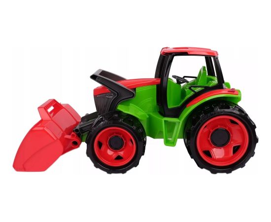 Трактор LENA MAXI  с ковшом и прицепом (в коробке ) 107 cm L02136 Машины и аксессуары