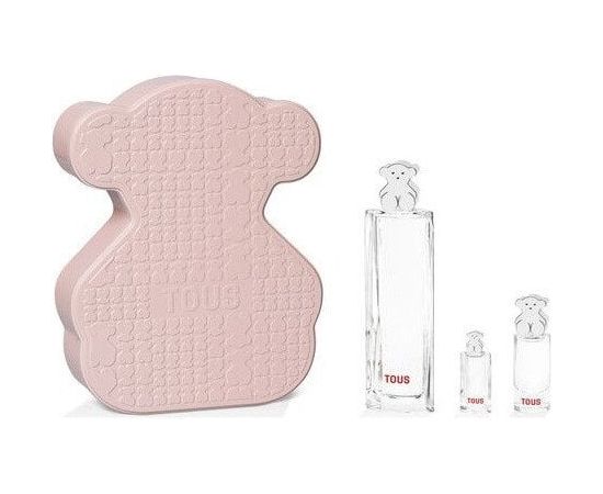 Tous Woman zestaw woda toaletowa spray 90ml + woda toaletowa spray 15ml + miniatura wody toaletowej 4.5ml Женские духи