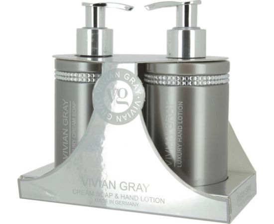Vivian Gray Zestaw Kosmetyków Grey Crystals Mydło + Krem Do Rąk 250ml Духи и косметика