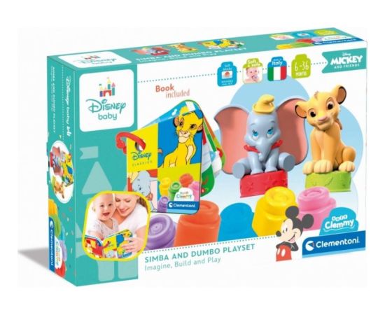 Clementoni Klocki Clemmy Disney Classic Mašīnas un piederumi