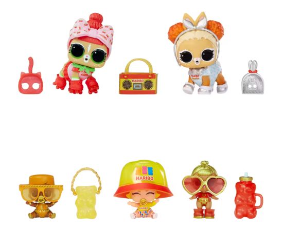 MGA L.O.L. Surprise! Loves Mini Sweets X HARIBO Party Pack Мини-кукла Куклы и аксессуары