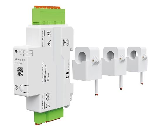 Bituo Smart Energy Monitor 3P+N,120A, DIN, Modbus RS485 Viedie slēdži