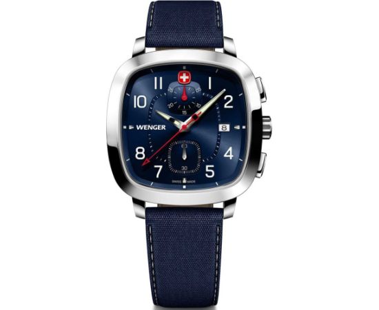 WENGER VINTAGE SPORT CHRONO 01.1933.110 Rokas pulksteņi 