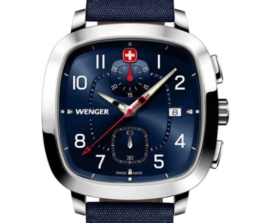 WENGER VINTAGE SPORT CHRONO 01.1933.110 Rokas pulksteņi 