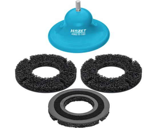 Hazet wheel hub grinder (base body + 3 grinding wheels), 160mm (blue, 4-part, 11mm external hexagon) Jaunumi -Dārzam