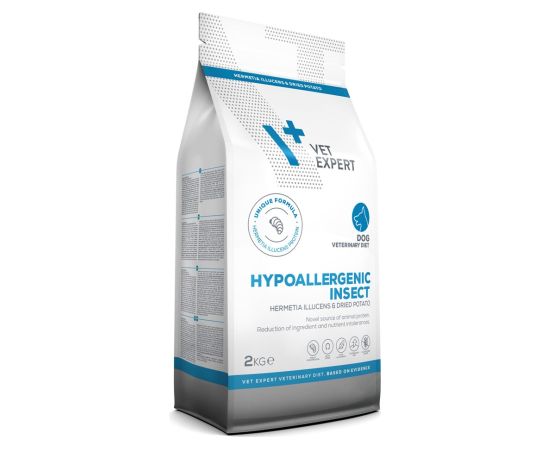 VET EXPERT Veterinary Diet Hypoallergenic Insect Dog - dry dog food - 2 kg Suņu barība
