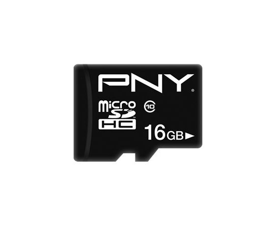 Pny Technologies PNY Performance Plus 16 GB MicroSDHC Class 10 Atmiņas kartes micro SD SDHC