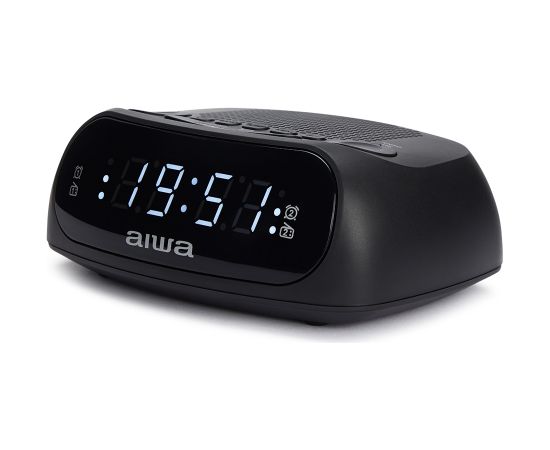 AIWA CR-09J radio pulkstenis, melns Radio, Radio pulksteņi