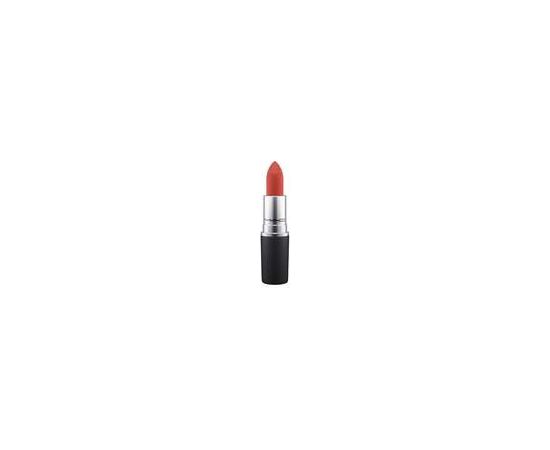 MAC Powder Kiss Lipstick - Powder lipstick 3 g 930 Brickthrough Dekoratīvā kosmētika