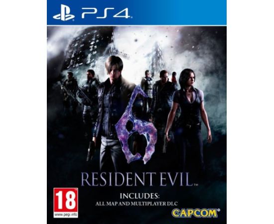 Capcom PS4 RESIDENT EVIL 6 (INCLUDES: ALL MAP AND MULTIPLAYER DLC) Игры для Xbox
