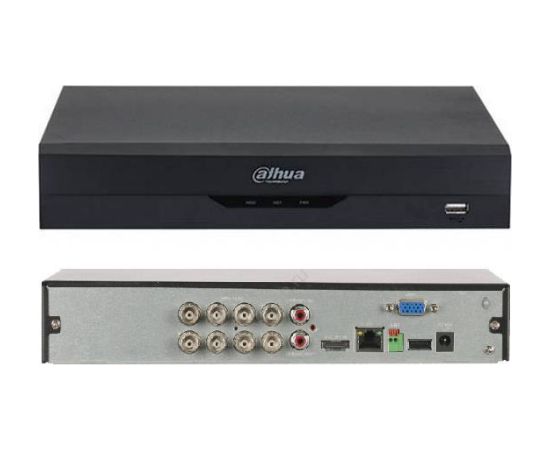 DVR 8CH HDCVI PENTABRID AI/XVR5108HS-I3/T DAHUA Video novērošanas kameras