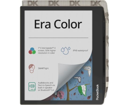 E-Reader POCKETBOOK Pocketbook Era Color DKNY Edition 7" 1264x1680 Beige PB700K3-7-DKNY-WW Elektroniskās grāmatas