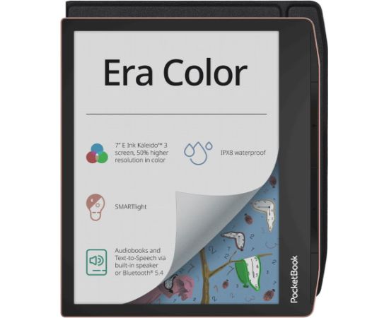 E-Reader POCKETBOOK Pocketbook Era Color Karl Lagerfeld Edition 7" 1264x1680 Copper PB700K3-L-KL-WW Elektroniskās grāmatas
