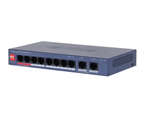 Switch DAHUA DH-CS4010-8ET2GT-110 Type L2 PoE ports 8 110 Watts CS4010-8ET2GT-110 Коммутаторы (Switch)