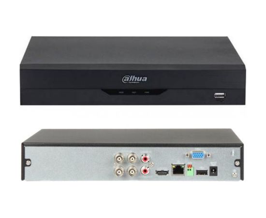 DVR 4CH HDCVI PENTABRID AI/XVR5104HS-I3/T DAHUA Video novērošanas kameras
