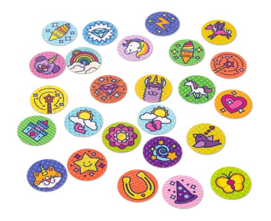 MELISSA & DOUG Sticker WOW! Uzlīmju uzpildes iepakojums Iecienītākās lietas Radošās rotaļlietas