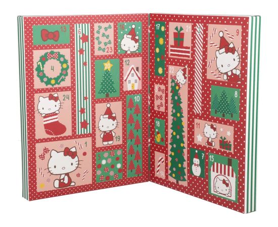 Paladone Hello Kitty Stationery 24 Day Advent Calendar Attīstošās spēles