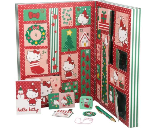 Paladone Hello Kitty Stationery 24 Day Advent Calendar Attīstošās spēles