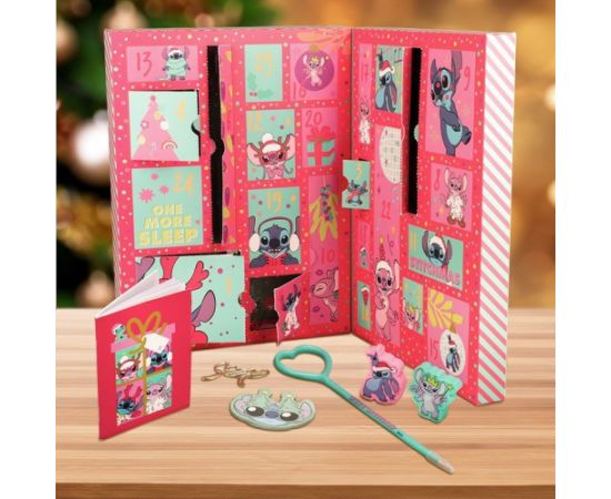 Paladone Stitch Stationery 24 Day Advent Calendar Attīstošās spēles