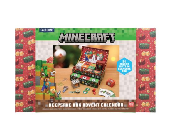 Paladone Minecraft Keepsake Box Advent Calendar Attīstošās spēles