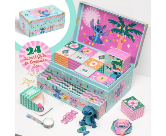 Paladone Stitch Keepsake Box Advent Calendar Attīstošās spēles