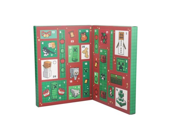 Paladone Minecraft Stationery 24 Days Advent Calendar Attīstošās spēles