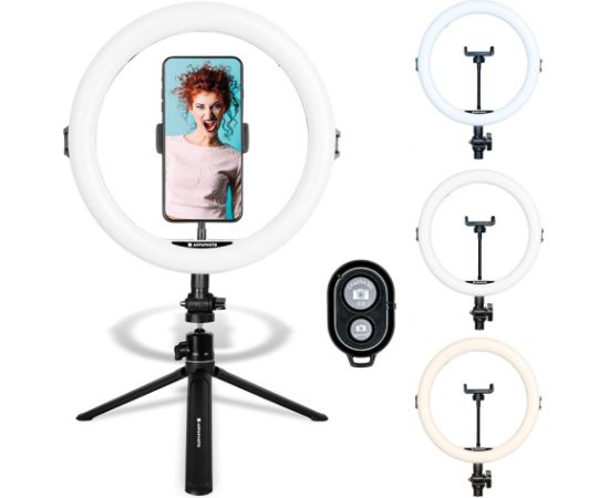 Agfaphoto AGFA ARL11 Ring Light + Tripod Jaunumi - Audio-Video