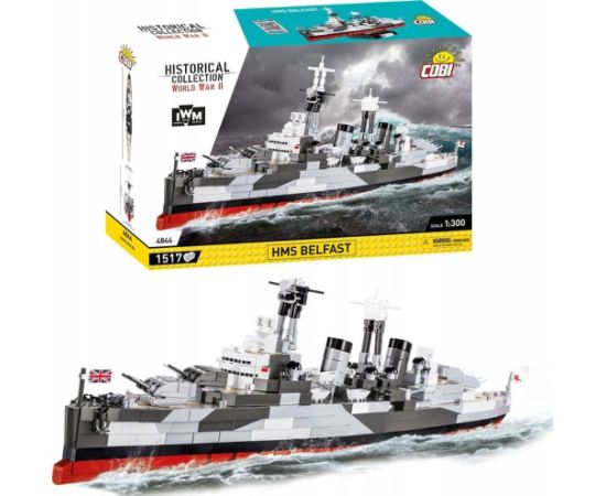 Cobi HC WWII Okręt HMS Belfast Машины и аксессуары
