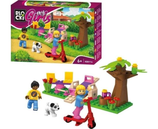 Blocki Klocki Blocki MyGirls Spacer po parku Машины и аксессуары