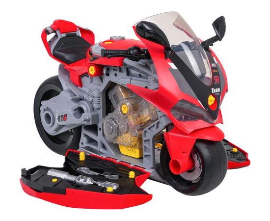 RoGer Little Mechanic Workshop Motorcycle rotaļu komplekts Mašīnas un piederumi