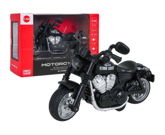 RoGer Metal Motorcycle Black Игрушечный мотоцикл Машины и аксессуары