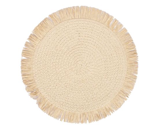 Galda sedziņa LONDON D38cm balts Jaunumi -Dārzam