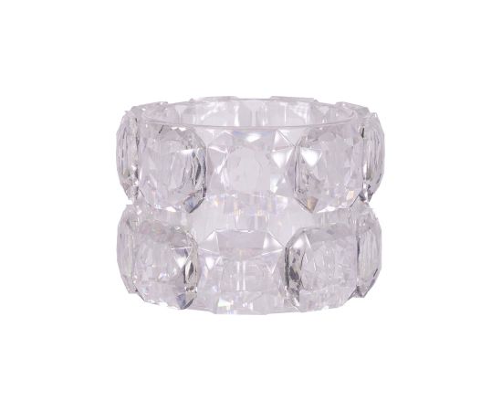 Svečturis CHANLE D7xH5.5cm, caurspīdīgs Sveces un svečturi