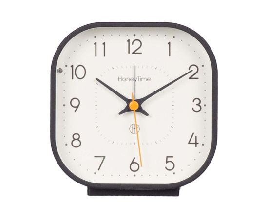 Alarm clock BARDI H11.2cm, black Часы на стене